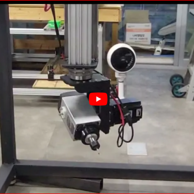 BUILDS 5D MAKING MACHINE 002 5axis head test 오픈빌드 만들고 오픈하고 공유하기. - YouTube